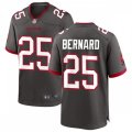Tampa Bay Buccaneers #25 Giovani Bernard Nike Pewter Alternate Vapor Limited Jersey