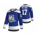 Tampa Bay Lightning #17 Alex Killorn Blue 2020-21 Reverse Retro Alternate Hockey Jersey