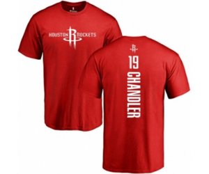Houston Rockets #19 Tyson Chandler Red Backer T-Shirt