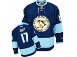 Pittsburgh Penguins #17 Bryan Rust Premier Navy Blue Third Vintage NHL Jersey