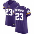 Minnesota Vikings #23 Terence Newman Purple Team Color Vapor Untouchable Elite Player NFL Jersey