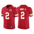 Kansas City Chiefs #2 Ronald Jones II Red Vapor Untouchable Limited Stitched Football Jersey
