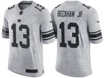 New York Giants #13 Odell Beckham Jr 2016 Gridiron Gray II NFL Limited Jersey