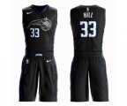 Orlando Magic #33 Grant Hill Swingman Black Basketball Suit Jersey - City Edition
