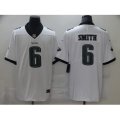 Philadelphia Eagles #6 DeVonta Smith Nike White 2021 Draft First Round Pick Limited Jersey