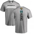 Jacksonville Jaguars #88 Allen Hurns Ash Backer T-Shirt