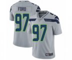 Seattle Seahawks #97 Poona Ford Grey Alternate Vapor Untouchable Limited Player Football Jersey