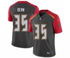 Tampa Bay Buccaneers #35 Jamel Dean Limited Gray Inverted Legend Football Jersey