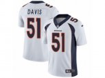 Denver Broncos #51 Todd Davis Vapor Untouchable Limited White NFL Jersey
