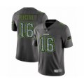 Seattle Seahawks #16 Tyler Lockett Limited Gray Static Fashion Football Jersey