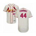 St. Louis Cardinals #44 Junior Fernandez Cream Alternate Flex Base Authentic Collection Baseball Player Jersey