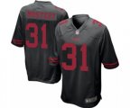 San Francisco 49ers #31 Raheem Mostert Game Black Football Jersey