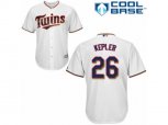 Minnesota Twins #26 Max Kepler Replica White Home Cool Base MLB Jersey