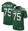 New York Jets #75 Alijah Vera-Tucker Nike Gotham Green Vapor Limited Jersey