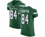 New York Jets #84 Ryan Griffin Green Team Color Vapor Untouchable Elite Player Football Jersey