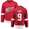 Detroit Red Wings #9 Gordie Howe Fanatics Branded Red Home Breakaway NHL Jersey