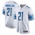 Detroit Lions #21 Ameer Abdullah Game White NFL