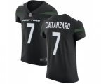 New York Jets #7 Chandler Catanzaro Black Alternate Vapor Untouchable Elite Player Football Jersey