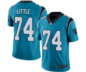 Carolina Panthers #74 Greg Little Blue Alternate Vapor Untouchable Limited Player Football Jersey