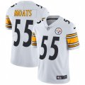 Pittsburgh Steelers #55 Arthur Moats White Vapor Untouchable Limited Player NFL Jersey