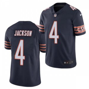 Chicago Bears #4 Eddie Jackson Nike Navy Vapor Limited Jersey