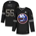 New York Islanders #56 Tanner Fritz Black Authentic Classic Stitched NHL Jersey