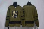 Vegas Golden Knights blank Green Salute to Service Stitched NHL Jersey