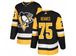 Adidas Pittsburgh Penguins #75 Ryan Reaves Black Home Authentic Stitched NHL Jersey
