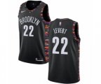 Brooklyn Nets #22 Caris LeVert Authentic Black NBA Jersey - 2018-19 City Edition