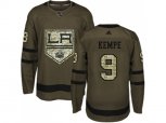Los Angeles Kings #9 Adrian Kempe Green Salute to Service Stitched NHL Jersey
