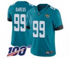 Jacksonville Jaguars #99 Marcell Dareus Teal Green Alternate Vapor Untouchable Limited Player 100th Season Football Jersey