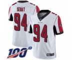 Atlanta Falcons #94 Deadrin Senat White Vapor Untouchable Limited Player 100th Season Football Jersey