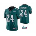 Philadelphia Eagles #24 James Bradberry Green Super Bowl LVII Vapor Untouchable Limited Stitched Jersey