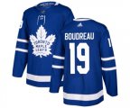 Toronto Maple Leafs #19 Bruce Boudreau Authentic Royal Blue Home NHL Jersey