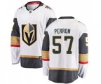 Vegas Golden Knights #57 David Perron Authentic White Away Fanatics Branded Breakaway NHL Jersey