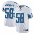 Detroit Lions #58 Paul Worrilow White Vapor Untouchable Limited Player NFL Jersey