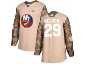 New York Islanders #29 Brock Nelson Camo Authentic 2017 Veterans Day Stitched NHL Jersey