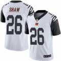 Cincinnati Bengals #26 Josh Shaw Limited White Rush Vapor Untouchable NFL Jersey