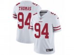 San Francisco 49ers #94 Solomon Thomas Vapor Untouchable Limited White NFL Jersey