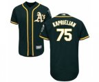 Oakland Athletics James Kaprielian Green Alternate Flex Base Authentic Collection Baseball Player Jersey
