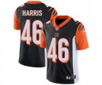 Cincinnati Bengals #46 Clark Harris Black Team Color Vapor Untouchable Limited Player Football Jersey