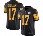 Pittsburgh Steelers #17 Joe Gilliam Limited Black Rush Vapor Untouchable Football Jersey