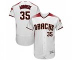 Arizona Diamondbacks #35 Matt Andriese White Home Authentic Collection Flex Base Baseball Jersey