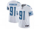 Detroit Lions #91 A'Shawn Robinson Vapor Untouchable Limited White NFL Jersey