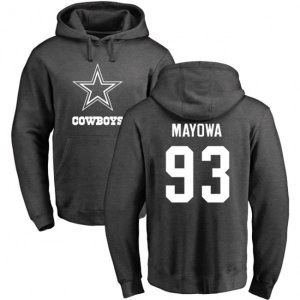 Dallas Cowboys #93 Benson Mayowa Ash One Color Pullover Hoodie
