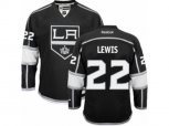 Los Angeles Kings #22 Trevor Lewis Authentic Black Home NHL Jersey