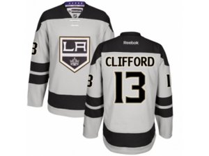 Los Angeles Kings #13 Kyle Clifford Authentic Gray Alternate NHL Jersey