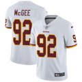 Washington Redskins #92 Stacy McGee White Vapor Untouchable Limited Player NFL Jersey