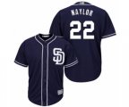 San Diego Padres Josh Naylor Replica Navy Blue Alternate 1 Cool Base Baseball Player Jersey