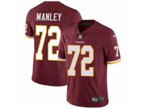Washington Redskins #72 Dexter Manley Vapor Untouchable Limited Burgundy Red Team Color NFL Jersey